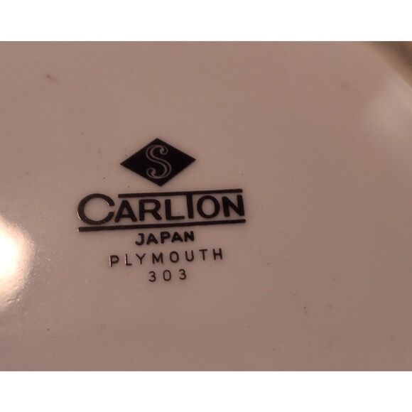 Custom Made 2-Tier Plates Cupcake, Sandwich Stand Tray Vintage Porcelain Carlton - Picture 5 of 6